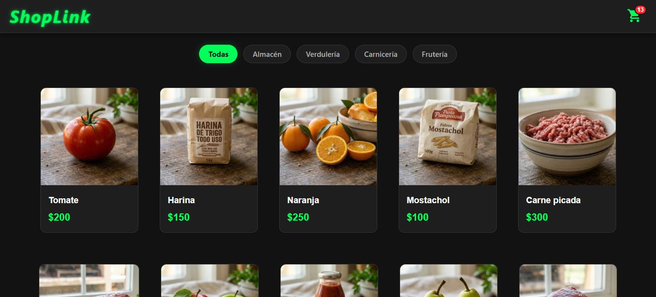 Preview de ShopLink
